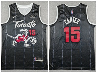 Toronto Raptors #15 Vince Carter 2025-26 City Edition Jersey Black
