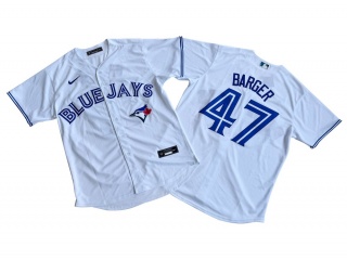 Toronto Blue Jays #47 Addison Barger Cool Base Jersey White