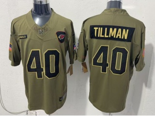 Arizona Cardinals #40 Pat Tillman 2025 Salute to Service Limited Jersey Green