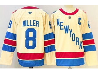 Fanatics New York Rangers #8 J.T. Miller 2026 Winter Classic Jersey Cream