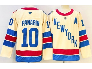 Fanatics New York Rangers #10 Artemi Panarin 2026 Winter Classic Jersey Cream