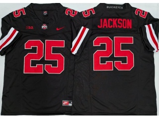 Ohio State Buckeyes #25 Jaylen Johnson F.U.S.E Limited Jersey Black