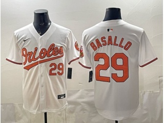 Baltimore Orioles #29 Samuel Basallo Players Limited Jersey White