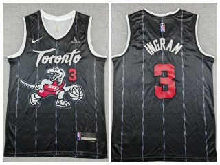 Toronto Raptors #3 Brandon Ingram 2025-26 City Edition Jersey Black