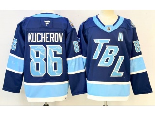 Fanatics Tampa Bay Lightning #86 Nikita Kucherov 2026 NHL Stadium Series Jersey Blue