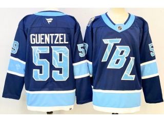 Fanatics Tampa Bay Lightning #59 Jake Guentzel 2026 NHL Stadium Series Jersey Blue