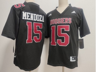 Indiana Hoosiers #15 Fernando Mendoza Jersey Black