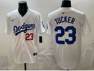 Los Angeles Dodgers #23 Kyle Tucker Players Limited Jersey White
