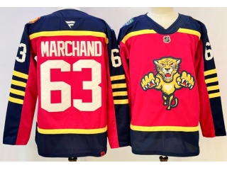 Fanatics Florida Panthers #63 Brad Marchand 2026 NHL Winter Classic Jersey Red