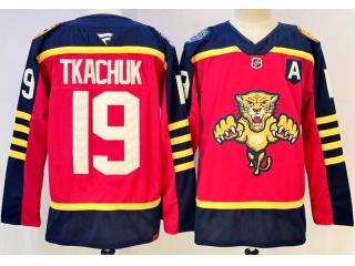 Fanatics Florida Panthers #19 Matthew Tkachuk 2026 NHL Winter Classic Jersey Red