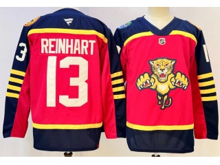 Fanatics Florida Panthers #13 Sam Reinhart 2026 NHL Winter Classic Jersey Red