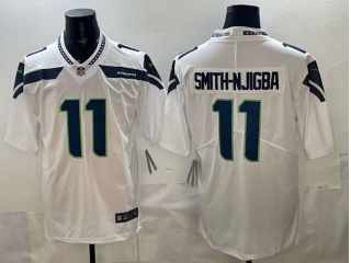 Seattle Seahawks #11 Jaxon Smith-Njigba Limited Jersey White