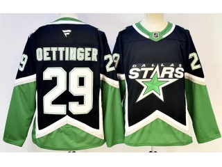 Fanatics Dallas Stars #29 Jake Oettinger 2026 Alternate Jersey Black