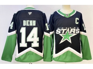 Fanatics Dallas Stars #14 Jamie Benn 2026 Alternate Jersey Black