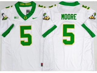 Oregon Ducks #5 Dante Moore F.U.S.E Limited Jersey White