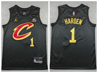 Cleveland Cavaliers #1 James Harden Jersey Black