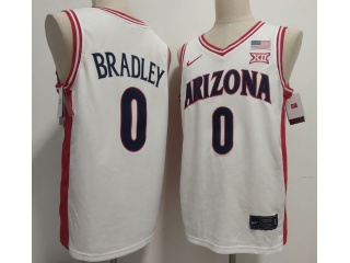 Arizona Wildcats #0 Jaden Bradley Jersey White