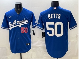 Los Angeles Dodgers #50 Mookie Betts 2026 Jersey Blue