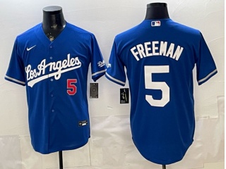Los Angeles Dodgers #5 Freddie Freeman 2026 Jersey Blue