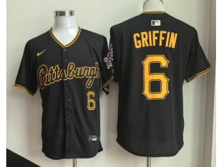 Pittsburgh Pirates #6 Konnor Griffin Alternate Jersey Black