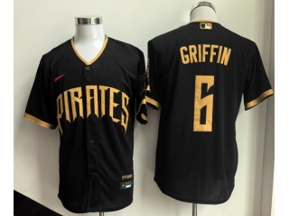 Pittsburgh Pirates #6 Konnor Griffin 2026 City Connect Jersey Black