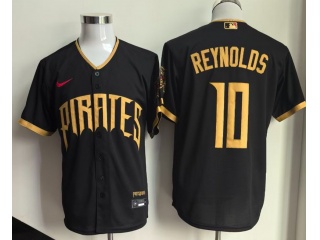 Pittsburgh Pirates #10 Bryan Reynolds 2026 City Connect Jersey Black
