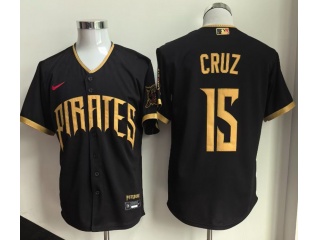 Pittsburgh Pirates #15 Oneil Cruz 2026 City Connect Jersey Black