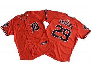 Detroit Tigers #29 Tarik Skubal 2026 Jersey Orange