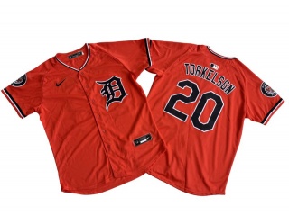 Detroit Tigers #20 Spencer Torkelson 2026 Jersey Orange