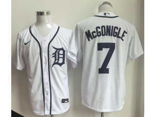 Detroit Tigers #7 Kevin McGonigle Jersey White