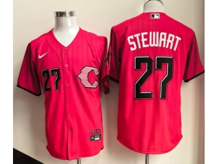 Cincinnati Reds #27 Sal Stewart 2026 City Connect Jersey Red