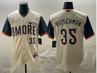 Baltimore Orioles #35 Adley Rutschman 2026 City Connect Jersey Cream