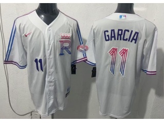Kansas City Royals #11 Maikel Garcia 2026 City Connect Jersey White