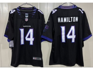 Baltimore Ravens #14 Kyle Hamilton 2026 Limited Jersey Black