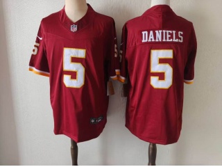 Washington Commanders #5 Jayden Daniels 2026 Limited Jersey Red