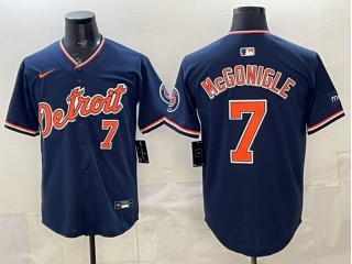 Detroit Tigers #7 Kevin McGonigle 2026 Jersey Navy