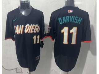 San Diego Padres #11 Yu Darvish 2026 City Connect Jersey Navy