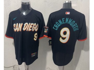 San Diego Padres #9 Jake Cronenworth 2026 City Connect Jersey Navy