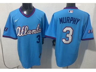Atlanta Braves #3 Dale Murphy 2026 City Connect Jersey Light Blue