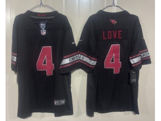 Arizona Cardinals #4 Jeremiyah Love Vapor Limited Jersey Black