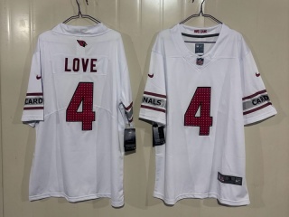 Arizona Cardinals #4 Jeremiyah Love Vapor Limited Jersey White