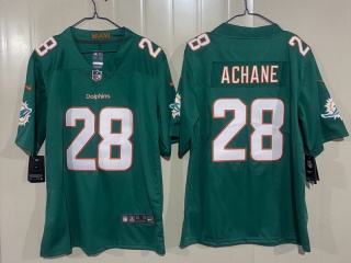 Miami Dolphins #28 De'Von Achane Vapor Limited Jersey Green