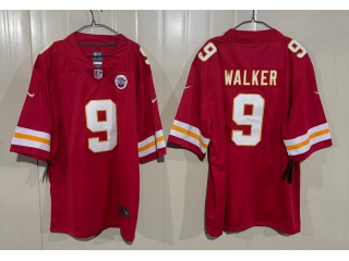 Kansas City Chiefs #9 Kenneth Walker Vapor Limited Jersey Red