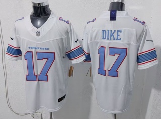 Tennessee Titans #17 Chimere Dike 2026 Limited Jersey White