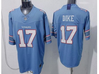 Tennessee Titans #17 Chimere Dike 2026 Limited Jersey Light Blue