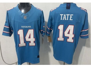 Tennessee Titans #14 Carnell Tate 2026 Limited Jersey Light Blue