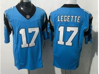 Carolina Panthers #17 Xavier Legette Limited Jersey Blue