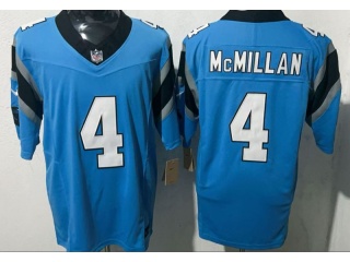 Carolina Panthers #4 Tetairoa McMillan Limited Jersey Blue