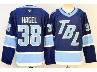 Fanatics Tampa Bay Lightning #38 Brandon Hagel 2026 NHL Stadium Series Jersey Blue