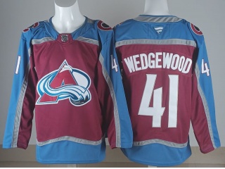 Fanatics Colorado Avalanche #41 Scott Wedgewood Jersey Red
